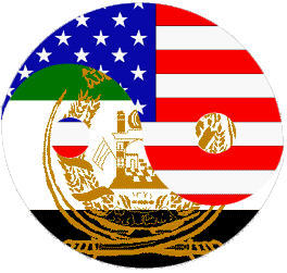 US/Afghan Yin Yang flag